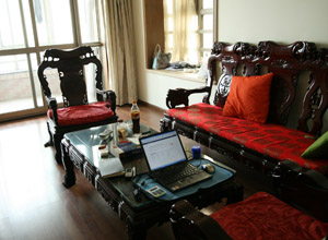 Work Time in My Beijing Apartment